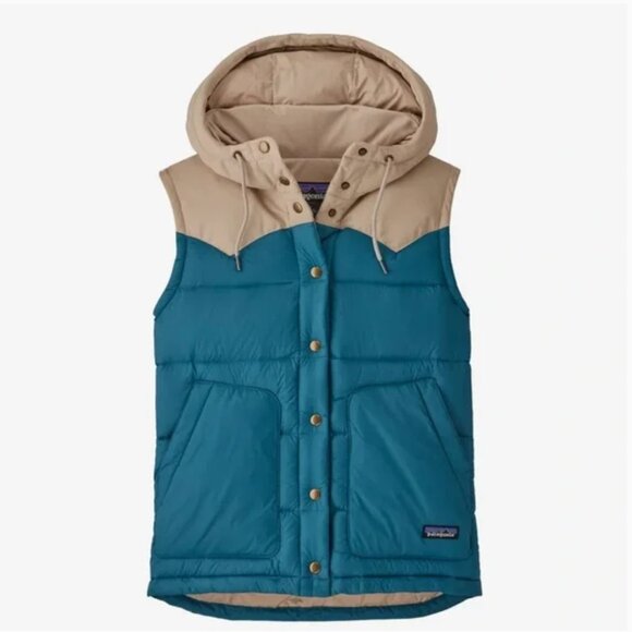 Patagonia Bivy Hooded Puffer Vest NWOT - Picture 2 of 12